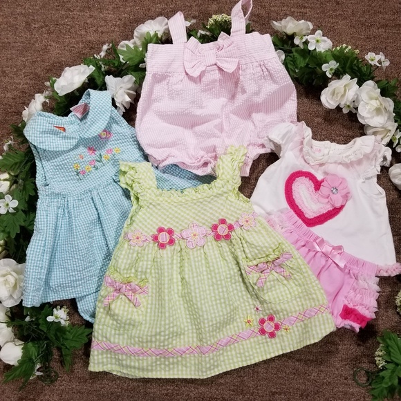 Various Other - Baby girl 3-6m Summer outfit bundle